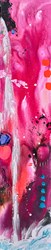 The Calling Gift 3/3 TRIPTYCH by Danielle O'Connor Akiyama - Glazed Original Painting on Box Canvas sized 10x48 inches. Available from Whitewall Galleries
